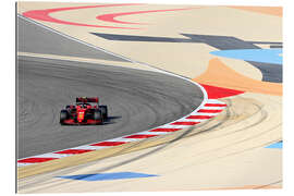 Gallery print Carlos Sainz, Ferrari, Bahrain Grand Prix 2021