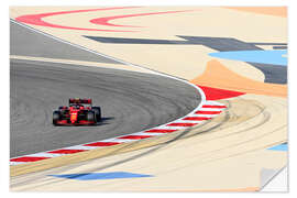 Wall sticker Carlos Sainz, Ferrari, Bahrain Grand Prix 2021