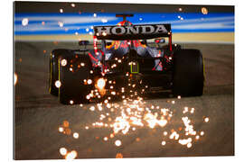 Gallery print Max Verstappen, shower of sparks, Bahrain Grand Prix 2021