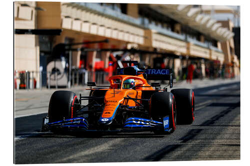 Galleritryk Ricciardo in der Boxengasse