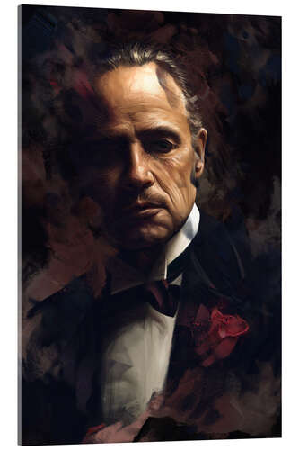 Acrylic print The Godfather Vito Corleone