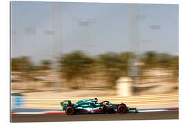 Gallery print Sebastian Vettel, Aston Martin, Bahrain Grand Prix 2021