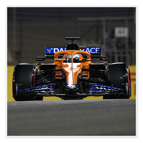 Poster Daniel Ricciardo, McLaren
