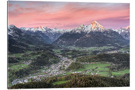 Gallery print Berchtesgaden and Watzmann