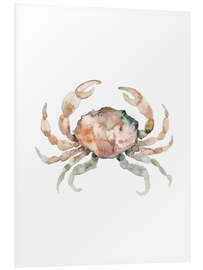 Foam board print Crab