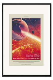 Gerahmter Kunstdruck 55 Cancri e - NASA