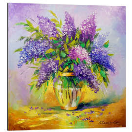 Obraz na aluminium Bouquet of lilac in a vase