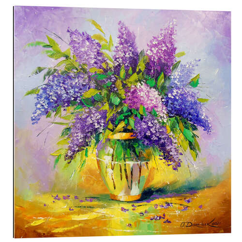 Gallery print Bouquet of lilac in a vase