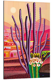 Aluminium print Ocotillo Cactus