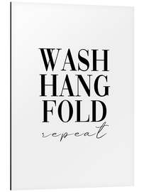 Magnettafel Wash, hang, fold, repeat