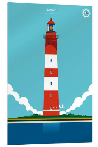 Gallery print Amrum lighthouse