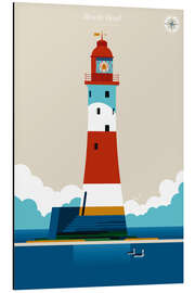 Magnettafel Beachy Head Leuchtturm