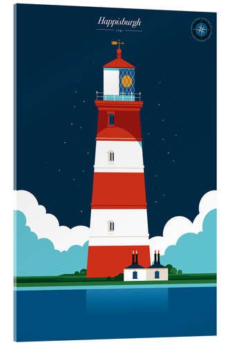 Acrylglas print Happisburgh lighthouse