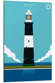 Magnettafel Spurn Point Leuchtturm