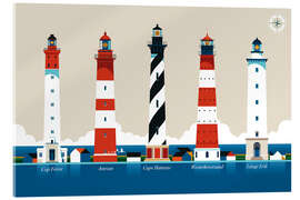Akrylglastavla  Lighthouse Island - Bo Lundberg