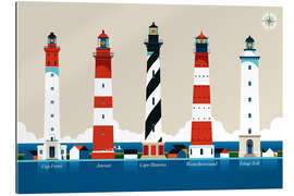 Stampa su plexi-alluminio Lighthouse Island