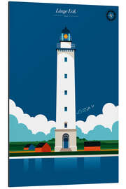Magnettafel Långe Erik Leuchtturm