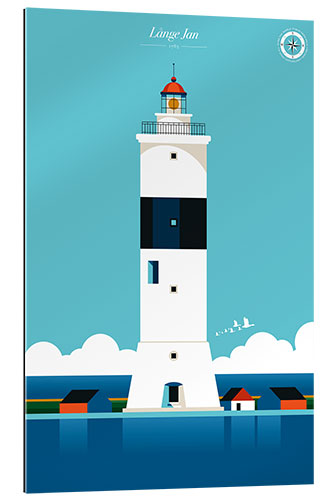 Gallery print Långe Jan lighthouse