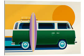 Galleriprint Vintage camping bus