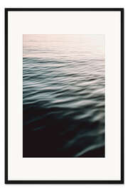 Gerahmter Kunstdruck Ruhiges Wasser