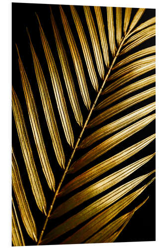 PVC-taulu Golden palm leaf