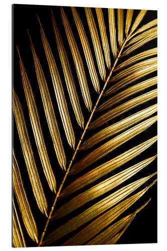 Galleritryck Golden palm leaf