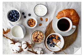 Naklejka na ścianę Autumn breakfast