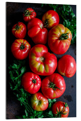 Galleritryk Tomatoes and parsley