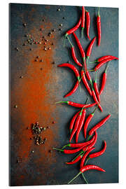 Gallery print Cayenne pepper, chilli and hot peppers