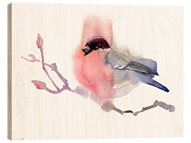 Tableau en bois Bullfinch