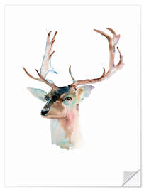 Wall sticker Deer bust