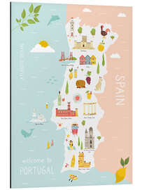 Magnettafel Welcome to Portugal