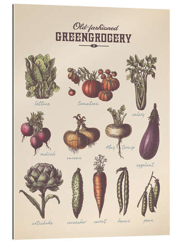 Gallery print Old-fashioned Greengrocery