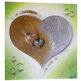 PVC print Nature heart