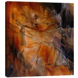 Canvas print Balance - four dancers