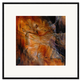 Framed art print Balance - four dancers