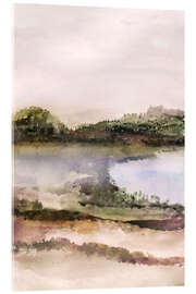 Akryylilasitaulu Watercolor landscape