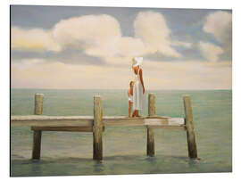 Magnettafel Auf dem Pier