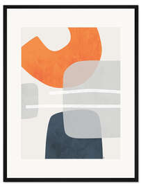 Gerahmter Kunstdruck Rift