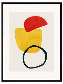 Gerahmter Kunstdruck Elements II