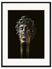 Gerahmter Kunstdruck Medusa - Frank Moth