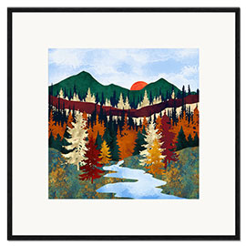 Framed art print Valley Stream