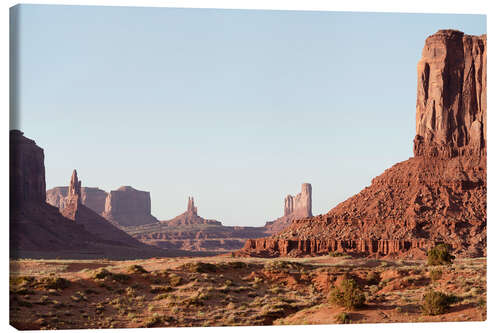 Leinwandbild Amerikanischer Westen - Das Monument Valley