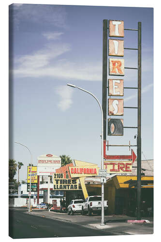 Lienzo American West - Tires Vegas