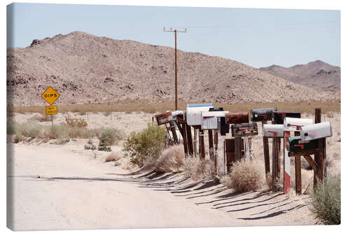 Leinwandbild Amerikanischer Westen - Arizona Briefkästen