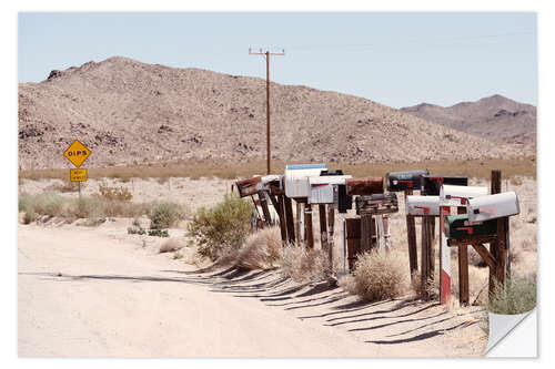 Wall sticker American West - Arizona Mail Boxes