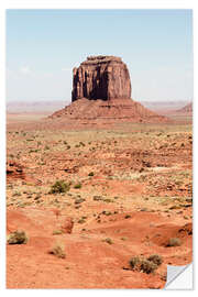 Selvklebende plakat American West - Arizona Monument Valley