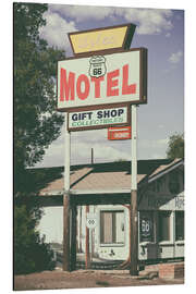 Alubild Amerikanischer Westen - Historisches 66 Motel