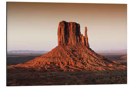 Magnettafel Amerikanischer Westen - Sonnenuntergang Red Rock