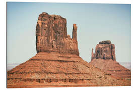 Alubild Amerikanischer Westen - Red Buttes